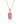 Pink Sapphire Pendant – 9KT Yellow Gold | Luxury Jewelry Yellow Gold