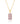 Pink Sapphire Pendant – 9KT Yellow Gold | Luxury Jewelry