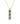 Ceylon Sapphire With Diamond E-F VS 0.40ctw Pendant In 9KT Yellow Gold