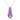 Pink Amethyst and Diamond Pendant in 9K Yellow Gold White Gold