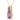 Pink Amethyst and Diamond Pendant in 9K Yellow Gold