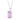 Pink Amethyst Solitaire Pendant in 9K Yellow Gold
