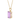 Pink Amethyst Solitaire Pendant in 9K Yellow Gold