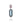 London Blue Topaz With Diamond EF-VS 5.50ctw Pendant With Chain In 9KT White Gold