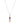 Multi Sapphire With Diamond EF-VS 0.80ctw Pendant With Chain In 9KT Yellow Gold