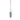 London Blue Topaz Pendant – 9KT Yellow Gold | Fine Jewelry
