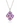 Amethyst Cluster Pendant – 925 Sterling Silver | Fine Jewelry