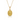 Yellow Sapphire Cluster Pendant – 9KT Yellow Gold | Fine Jewelry Yellow Gold