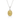 Yellow Sapphire Cluster Pendant – 9KT Yellow Gold | Fine Jewelry White Gold