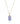 Tanzanite AA Cluster Drop Pendant – 9KT Yellow Gold Yellow Gold