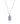 Tanzanite With Diamond EF-VS 1.70ctw Pendant With Chain In 9KT Yellow Gold