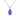 Tanzanite A Cushion Pendant – 9KT Yellow Gold | Fine Jewelry White Gold