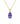 Tanzanite A Cushion Pendant – 9KT Yellow Gold | Fine Jewelry Yellow Gold