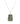 Smoky Quartz 4.40ctw Pendant With Chain In 925 Sterling Silver