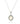 Ethiopian Opal With Multi Stone 1.60ctw Pendant With Chain In Sterling Silver