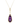 Amethyst Drop Pear Pendant – 9KT Yellow Gold | Fine Jewelry Yellow Gold