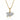 Lab-Grown Diamond Two-Stone Pendant – 9KT Yellow Gold | Fine Jewelry