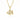 Lab-Grown Diamond Two-Stone Bypass Pendant – 9KT Yellow Gold | Fine Jewelry
