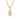Lab-Grown Diamond Oval Solitaire Pendant – 9KT Yellow Gold | Fine Jewelry