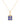 Tanzanite Cluster Pendant – 9KT Yellow Gold | Fine Jewelry Yellow Gold