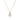White Pearl Round Button Pendant – 9KT Yellow Gold | Fine Jewelry