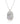 White Pearl 20.40ctw Pendant With Chain In 9KT Rose Gold