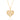 Pink Tourmaline Heart Pendant – 9KT Yellow Gold | Fine Jewelry