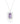 Rose De France Solitaire Pendant – 925 Sterling Silver | Gemstone Jewelry