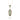 Mint Quartz & Diamond Halo Pendant – 9KT Yellow Gold | Fine Jewelry Rose Gold