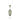 Mint Quartz & Diamond Halo Pendant – 9KT Yellow Gold | Fine Jewelry White Gold