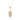 Mint Quartz & Diamond Halo Pendant – 9KT Yellow Gold | Fine Jewelry