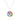 Multi-Gemstone Halo Pendant – 925 Sterling Silver | Fine Jewelry