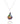 Multi-Gemstone Cluster Pendant – 925 Sterling Silver | Fine Jewelry