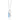 Blue Topaz Round Solitaire Pendant – 925 Sterling Silver | Fine Jewelry