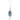 Tibetan Turquoise Solitaire Pendant – 925 Sterling Silver | Fine Jewelry