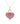 Pink Sapphire Heart Cluster Pendant – 9KT Yellow Gold | Fine Jewelry Yellow Gold