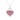 Pink Sapphire Heart Cluster Pendant – 9KT Yellow Gold | Fine Jewelry White Gold