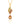 Citrine Cluster Drop Pendant – 9KT Yellow Gold | Fine Jewelry Yellow Gold