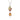 Citrine & Sapphire Cluster Drop Pendant – 9KT Yellow Gold | Fine Jewelry White Gold
