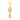 Citrine & Sapphire Cluster Drop Pendant – 9KT Yellow Gold | Fine Jewelry