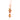 Citrine & Sapphire Cluster Drop Pendant – 9KT Yellow Gold | Fine Jewelry