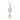 Citrine & Sapphire Cluster Drop Pendant – 9KT Yellow Gold | Fine Jewelry