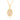 Sapphire & Topaz Oval Cluster Pendant – 9KT Yellow Gold | Fine Jewelry