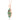 Multi-Green Gemstone Cluster Pendant – 9KT Yellow Gold | Fine Jewelry