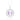 Rose de France Filigree Halo Pendant – 925 Sterling Silver | Fine Jewelry