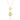 Emerald & Diamond Halo Pendant – 9KT Yellow Gold | Fine Jewelry