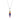 Multi-Sapphire Vertical Cluster Pendant – 9KT Yellow Gold | Fine Jewelry White Gold
