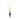 Multi-Sapphire Vertical Cluster Pendant – 9KT Yellow Gold | Fine Jewelry Yellow Gold