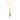 Multi-Sapphire Vertical Cluster Pendant – 9KT Yellow Gold | Fine Jewelry