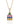 Multi-Sapphire Cluster Pendant – 9KT Yellow Gold | Fine Jewelry Yellow Gold